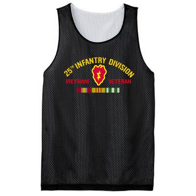 25th Infantry Division Vietnam War Veteran Mesh Reversible Basketball Jersey Tank