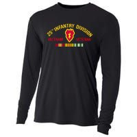 25th Infantry Division Vietnam War Veteran Cooling Performance Long Sleeve Crew