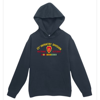 25th Infantry Division Vietnam War Veteran Urban Pullover Hoodie