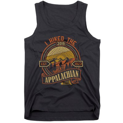 2019 I Hiked The Appalachian Trail Backpackers Hike Souvenir Tank Top