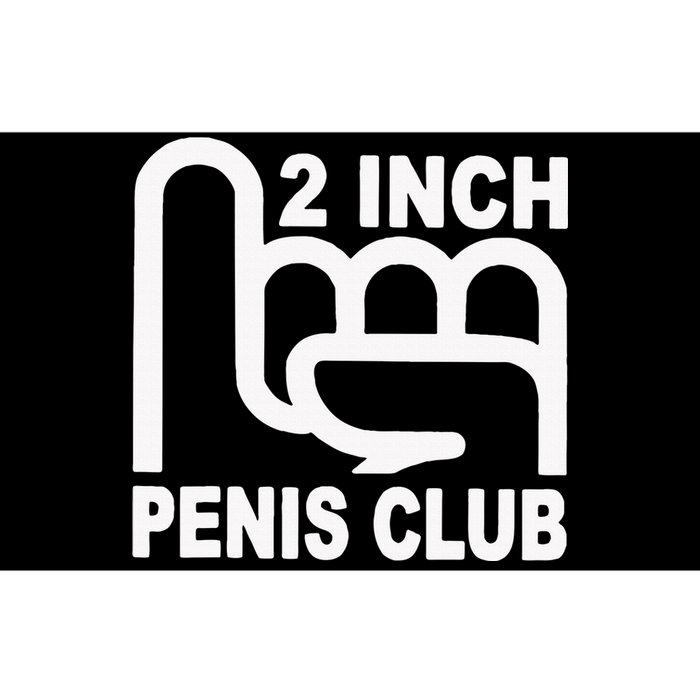 2 Inch Penis Club Bumper Sticker