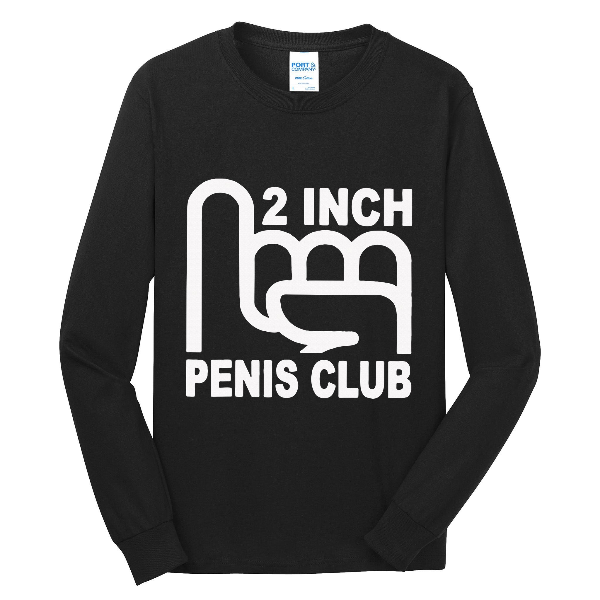 2 Inch Penis Club Tall Long Sleeve T-Shirt