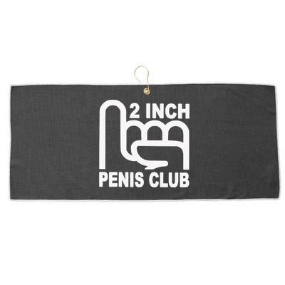 2 Inch Penis Club Large Microfiber Waffle Golf Towel