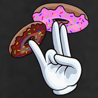 2 In The Pink 1 In The Stink I Dirty Donuts Hand Humor Cool Comfort Performance Bucket Hat