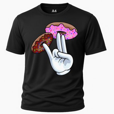 2 In The Pink 1 In The Stink I Dirty Donuts Hand Humor Performance Shirt