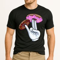 2 In The Pink 1 In The Stink I Dirty Donuts Hand Humor Performance Shirt