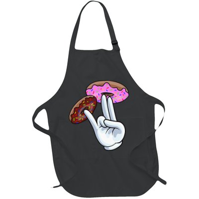 2 In The Pink 1 In The Stink I Dirty Donuts Hand Humor Apron