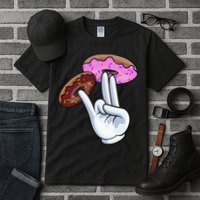 2 In The Pink 1 In The Stink I Dirty Donuts Hand Humor Tall T-Shirt
