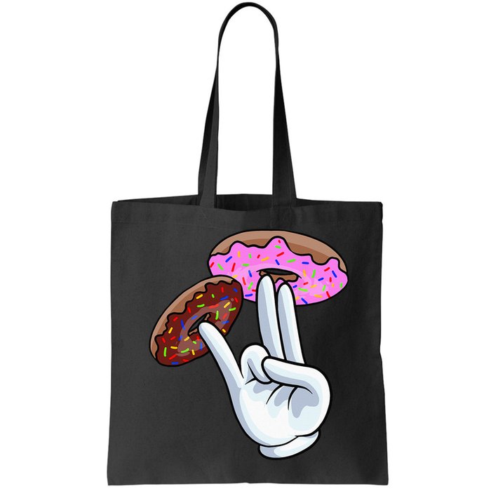 2 In The Pink 1 In The Stink I Dirty Donuts Hand Humor Bag