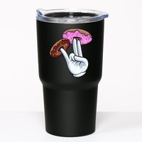 2 In The Pink 1 In The Stink I Dirty Donuts Hand Humor Tumbler