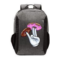 2 In The Pink 1 In The Stink I Dirty Donuts Hand Humor Vector Backpack