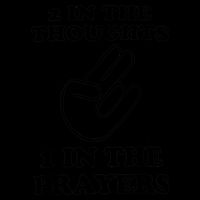 2 In The Thoughts 1 In The Prayers 16oz Travel Tumbler