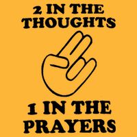 2 In The Thoughts 1 In The Prayers Pom Pom 12in Knit Beanie