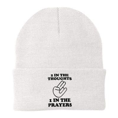 2 In The Thoughts 1 In The Prayers Beanie