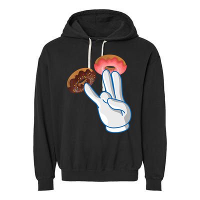 2 In The Pink 1 In The Stink Dirty Humor Gift Garment-Dyed Fleece Hoodie