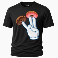 2 In The Pink 1 In The Stink Dirty Humor Gift Cooling Performance Crew T-Shirt