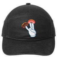 2 In The Pink 1 In The Stink Dirty Humor Gift 7-Panel Snapback Hat