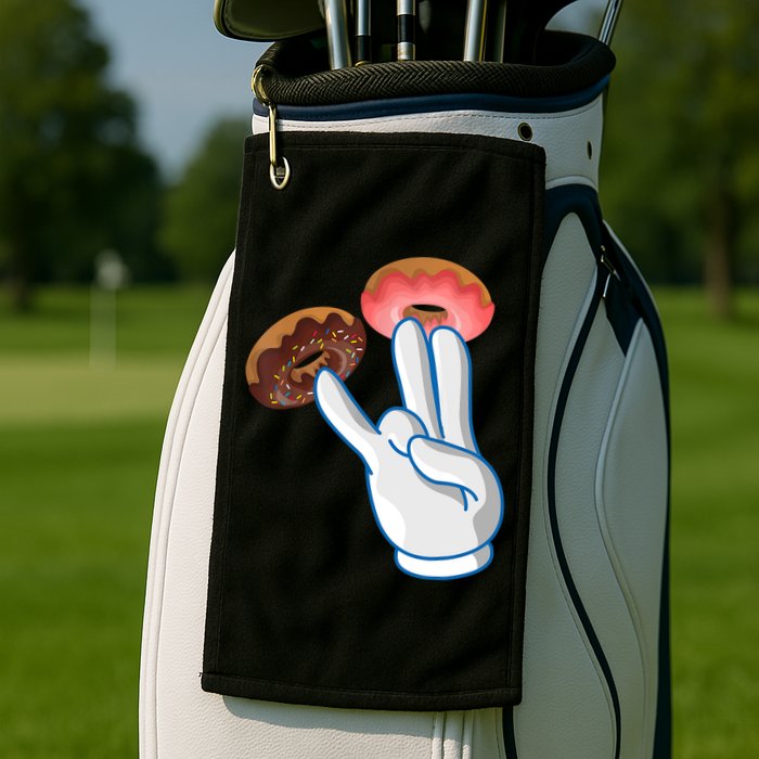 2 In The Pink 1 In The Stink Dirty Humor Gift Golf Towel