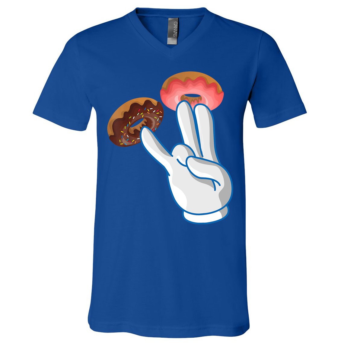 2 In The Pink 1 In The Stink Dirty Humor Gift V-Neck T-Shirt