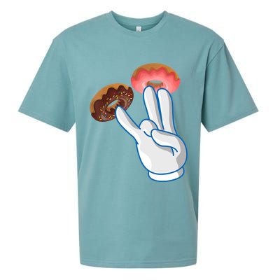 2 In The Pink 1 In The Stink Dirty Humor Gift Sueded Cloud Jersey T-Shirt