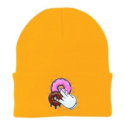 2 In The Pink 1 In The Stink Donut Sex Dirty Humor Christmas Knit Cap Winter Beanie