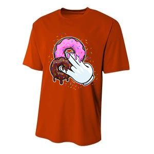 2 In The Pink 1 In The Stink Donut Sex Dirty Humor Christmas Performance Sprint T-Shirt