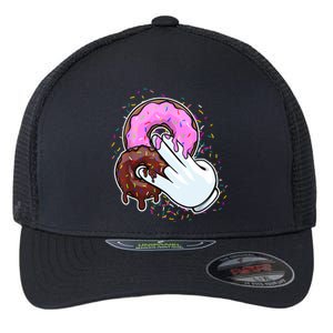 2 In The Pink 1 In The Stink Donut Sex Dirty Humor Christmas Flexfit Unipanel Trucker Cap