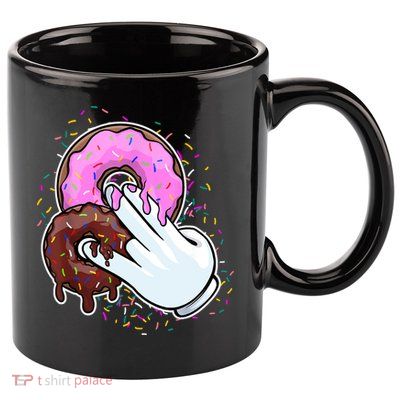 2 In The Pink 1 In The Stink Donut Sex Dirty Humor Christmas 11oz C Handle Ceramic Mug