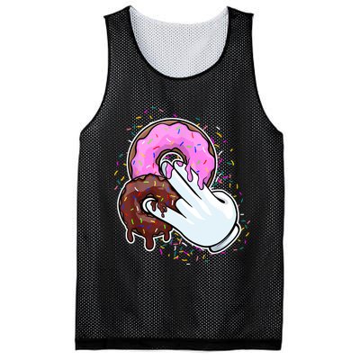 2 In The Pink 1 In The Stink Donut Sex Dirty Humor Christmas Mesh Reversible Basketball Jersey Tank