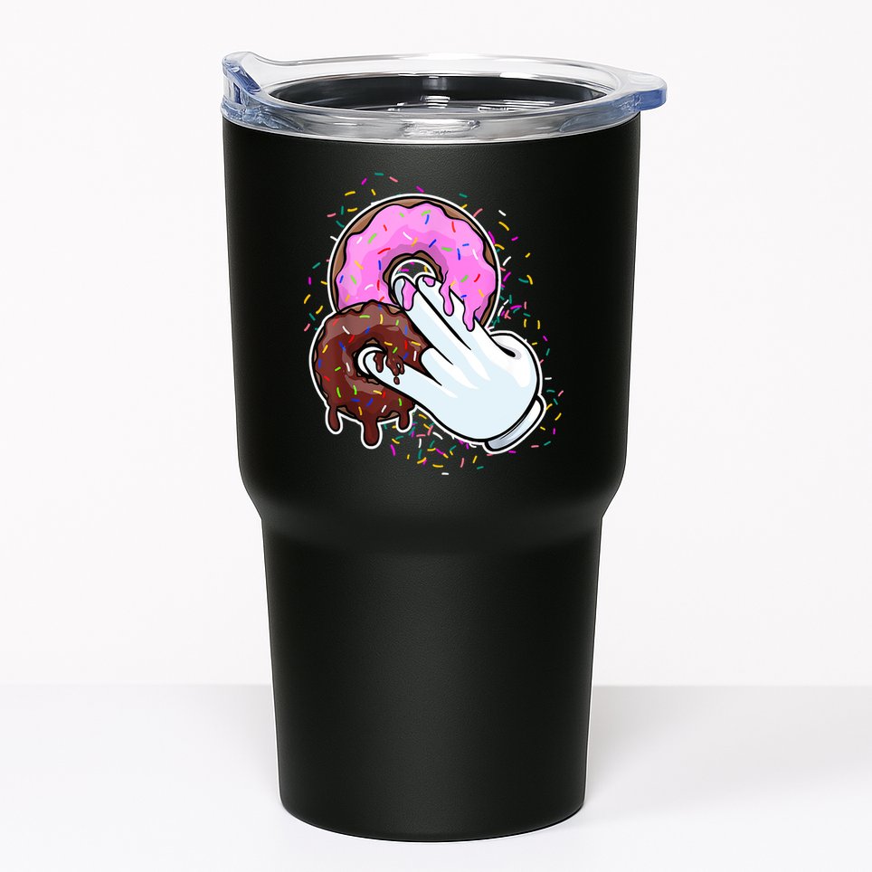 2 In The Pink 1 In The Stink Donut Sex Dirty Humor Christmas Tumbler