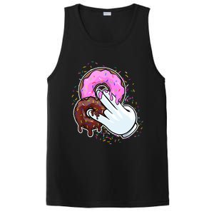 2 In The Pink 1 In The Stink Donut Sex Dirty Humor Christmas PosiCharge Competitor Tank