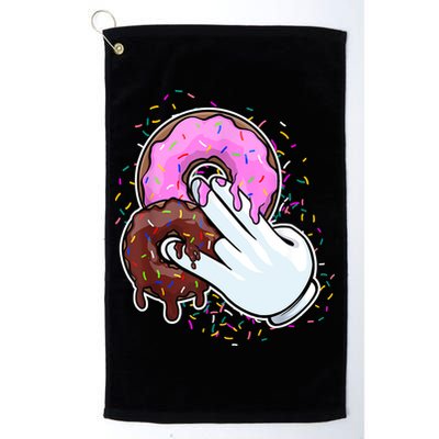 2 In The Pink 1 In The Stink Donut Sex Dirty Humor Christmas Golf Towel