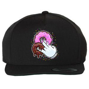 2 In The Pink 1 In The Stink Donut Sex Dirty Humor Christmas Wool Snapback Cap