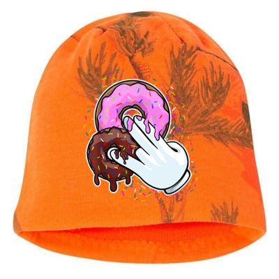 2 In The Pink 1 In The Stink Donut Sex Dirty Humor Christmas Kati - Camo Knit Beanie