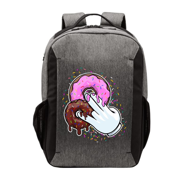 2 In The Pink 1 In The Stink Donut Sex Dirty Humor Christmas Vector Backpack