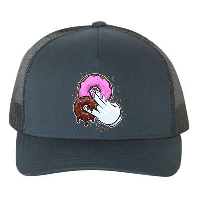 2 In The Pink 1 In The Stink Donut Sex Dirty Humor Christmas Yupoong Adult 5-Panel Trucker Hat