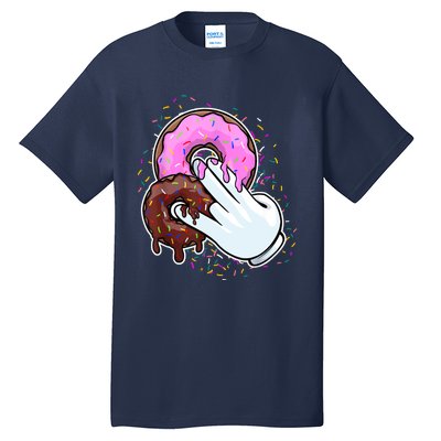 2 In The Pink 1 In The Stink Donut Sex Dirty Humor Christmas Tall T-Shirt