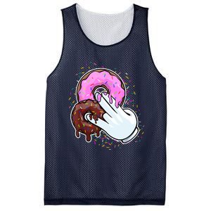 2 In The Pink 1 In The Stink Donut Sex Dirty Humor Christmas Mesh Reversible Basketball Jersey Tank