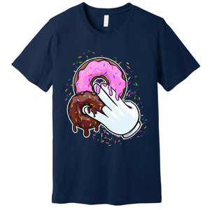 2 In The Pink 1 In The Stink Donut Sex Dirty Humor Christmas Premium T-Shirt