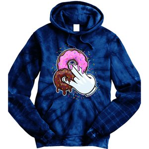 2 In The Pink 1 In The Stink Donut Sex Dirty Humor Christmas Tie Dye Hoodie