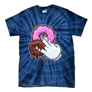 2 In The Pink 1 In The Stink Donut Sex Dirty Humor Christmas Tie-Dye T-Shirt