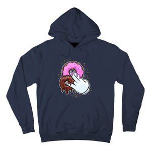 2 In The Pink 1 In The Stink Donut Sex Dirty Humor Christmas Tall Hoodie