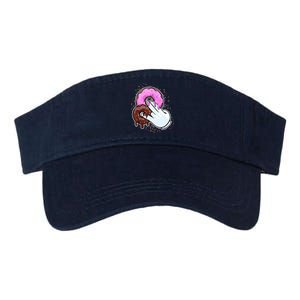 2 In The Pink 1 In The Stink Donut Sex Dirty Humor Christmas Valucap Bio-Washed Visor