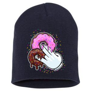 2 In The Pink 1 In The Stink Donut Sex Dirty Humor Christmas Short Acrylic Beanie