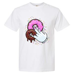 2 In The Pink 1 In The Stink Donut Sex Dirty Humor Christmas Garment-Dyed Heavyweight T-Shirt