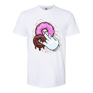 2 In The Pink 1 In The Stink Donut Sex Dirty Humor Christmas Softstyle CVC T-Shirt