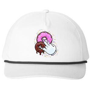 2 In The Pink 1 In The Stink Donut Sex Dirty Humor Christmas Snapback Five-Panel Rope Hat