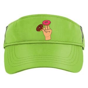 2 In The Pink 1 In The Stink Dirty Humor Donut Adult Drive Performance Visor