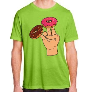 2 In The Pink 1 In The Stink Dirty Humor Donut Adult ChromaSoft Performance T-Shirt