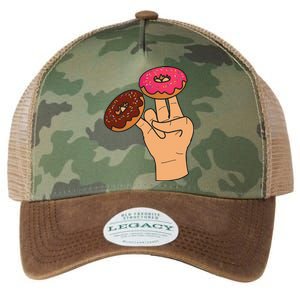 2 In The Pink 1 In The Stink Dirty Humor Donut Legacy Tie Dye Trucker Hat